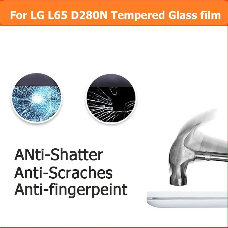 Пленка из закаленного стекла для LG L22 L40 L60 L65 L70 L80 L90 стеклянная пленка Optimus fuel L34C D160