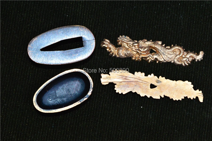 Фитинг латунный защитный Tsuba для японского катаны меч аксессуар набор с