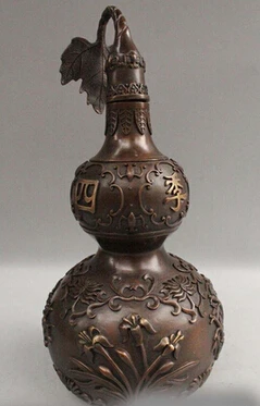 Медь Латунь КИТАЙСКИЙ ремесел Азии 17 &quotБронзовая Статуя | Дом и сад