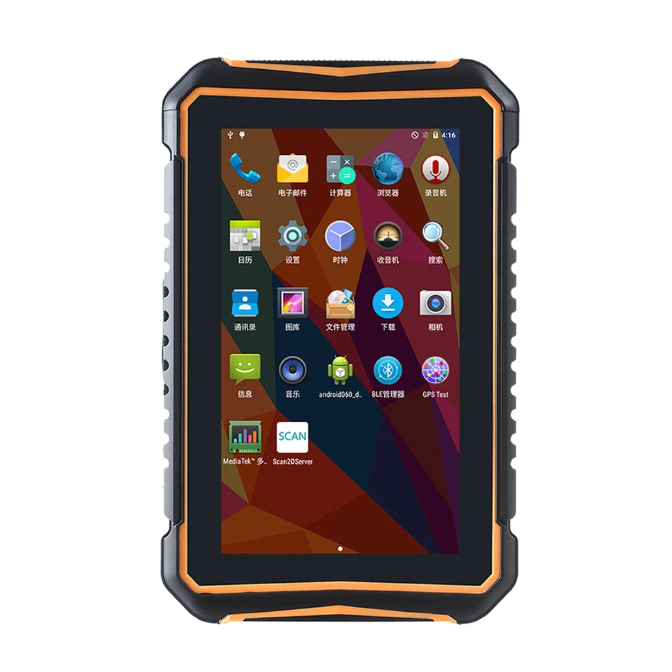 

IP65 Rating Mobile Computer Rugged 7 Inch Tablet New Android 7.0 OS Fingerprint Sensor TCS1 Module
