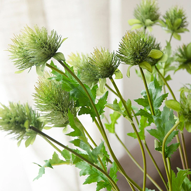 Искусственный трехцветный цветок имитация петрушки сельдерея искусственные