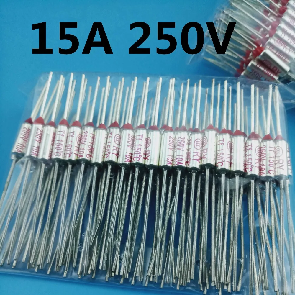 Предохранитель RY TF 184 240 172 142 121 градусов 184C 240C 172C 142C 121C 15A 250V металлический