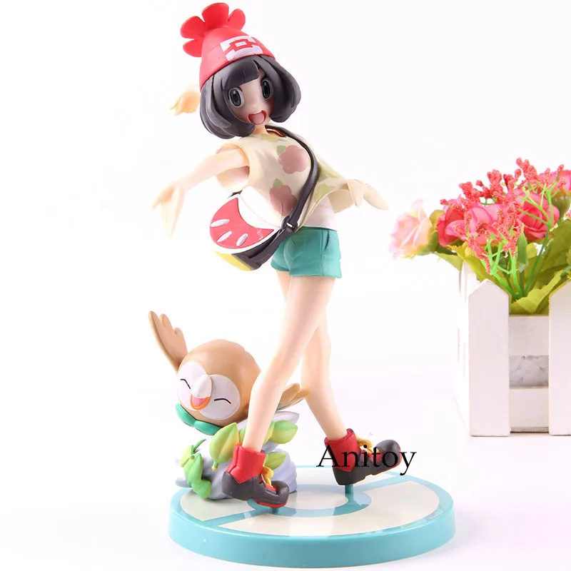 Мультяшные Монстры фигурка Kotone Chicorita зеленый Eievui Mizuki Mokuroh ПВХ 1/8 масштаб экшн фигура аниме Коллекционная модель игрушки - Цвет: B without retail box