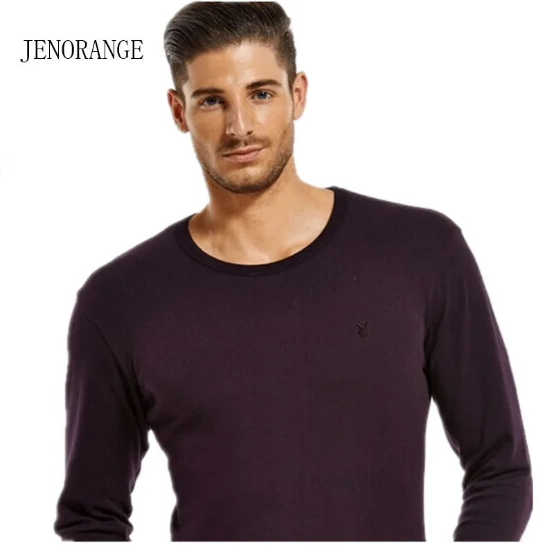 Мужская Хлопок осень одежда тонкий срез Модальные База нижнее белье Тонкие