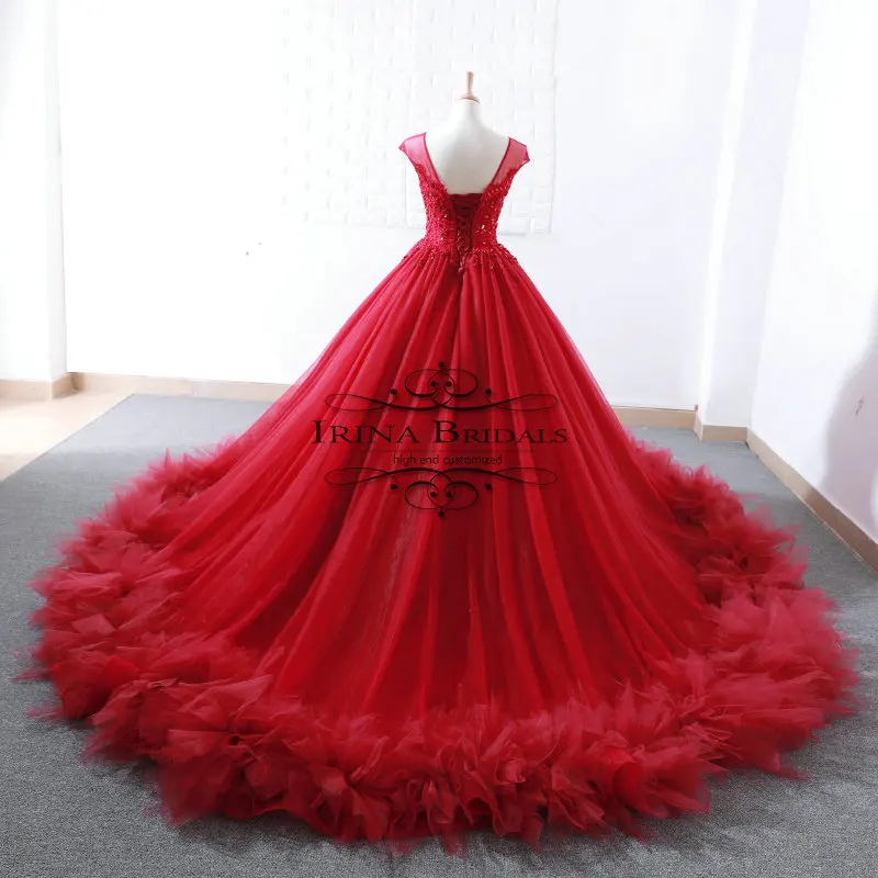 Кружевное плиссированное платье abiti da sposa с коротким рукавом и кружевной