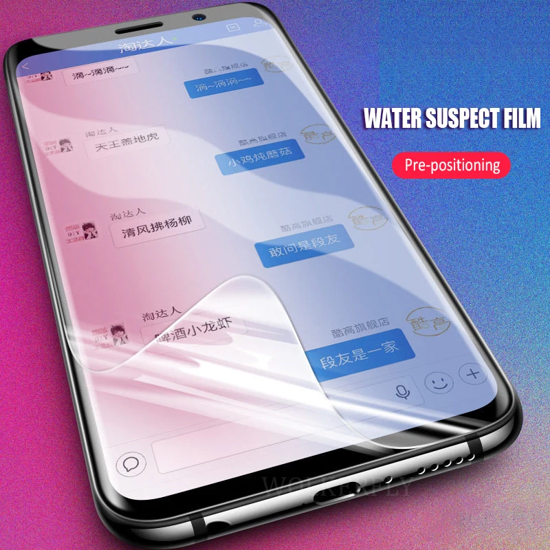 Защитная пленка на весь экран для Xiaomi Redmi 6A Redmi Note 6 4X4 5A 5 Pro Redmi 5 Plus Redmi4X мягкая Гидрогелевая пленка(не стекло