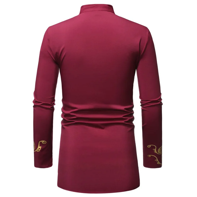 

New fashion dashiki shirts mens african dress clothes fitness robe africaine hip hop africa clothing casual dresses shirt