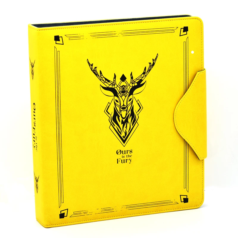 Without Pages Time Walker Cards Binder Houses Baratheon для 9 карманов престолов карты альбом книги доска альбом с играми для MGT/YU-GI-OH/Pkm/FOW - Цвет: Without Pages