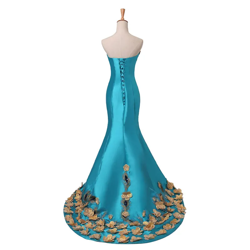 Модное Новое поступление элегантное вечернее платье Vestido de Festa роскошное