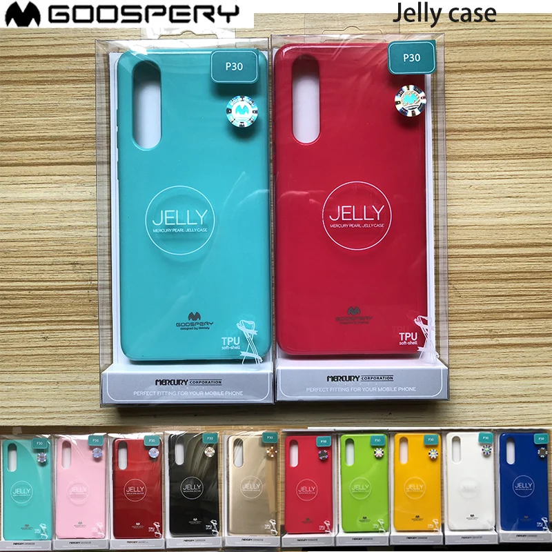 Чехол желе для Huawei P30 PRO Lite оригинальный мягкий тонкий защитный чехол Mercury Goospery