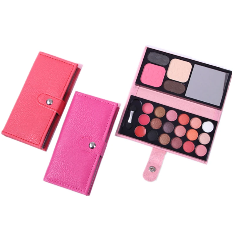 High Quality Makeup Kit,Fashion Cosmetics Set,Wallet Package Moistuizer Lipgloss Charming Eyeshadow East to Wear Blush Concealer