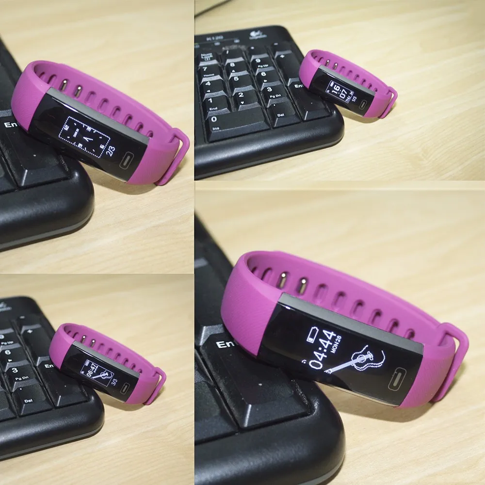 ZUCOOR Smart Браслет Pulse Monitor группа Pulseira шагомер RB46 Спорт Часы сердечного ритма шаг