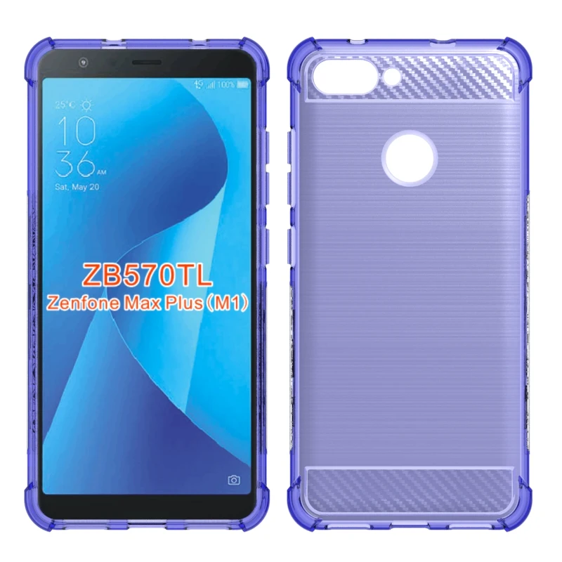 Модный мягкий силиконовый чехол gligle из ТПУ для Asus Zenfone Max Plus M1 ZB570TL защитный