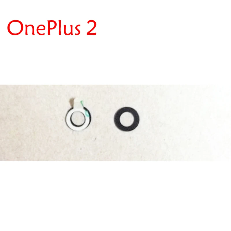 3pcs Original Back Camera Tempered Glass Lens For Oneplus 2 Oneplus2 One Plus Two cmare glass lens with sticker