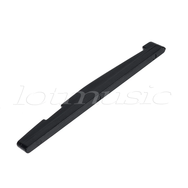 Акустическая гитара мостовое седло для Φ Компенсированный пластик черный|saddle for