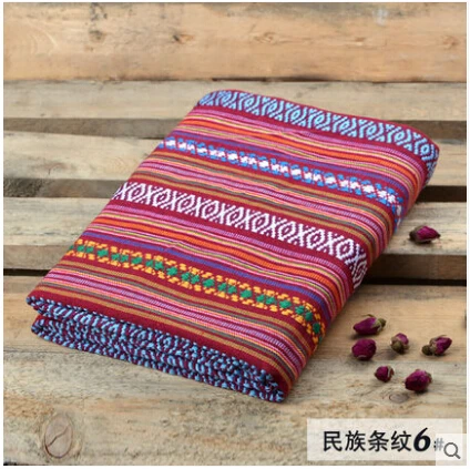 Diy Этническая штора из хлопка и льна текстиль для лоскутных скатертей диванов