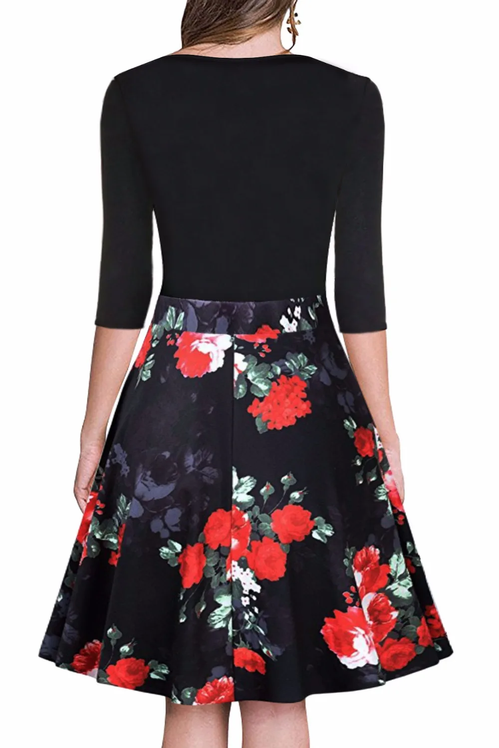 2018 Для женщин новые летние Мода Печатных Лоскутное Sexy v образным вырезом мини