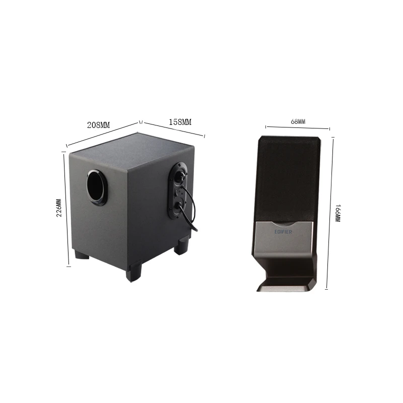 EDIFIER R101BT 2 1 канал Bluetooth мультимедийные компьютерные колонки Поддержка магнитно