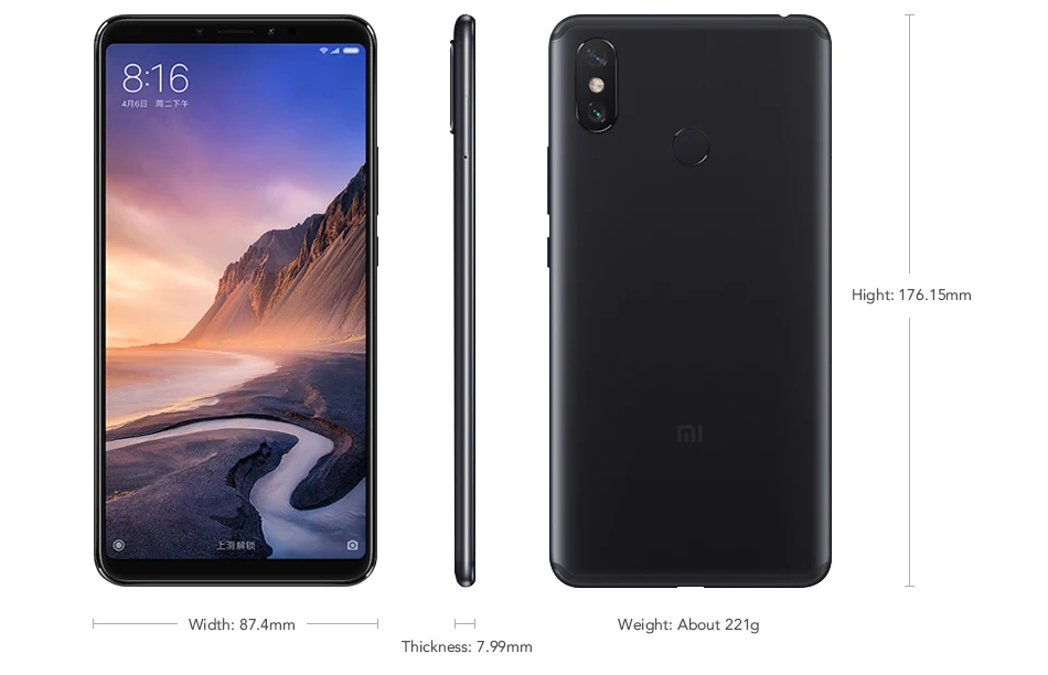 Чехол для Xiaomi Max 3 Mi MAX Pro 6 9 дюйма прозрачный и матовый мягкий чехол из ТПУ Для Max3