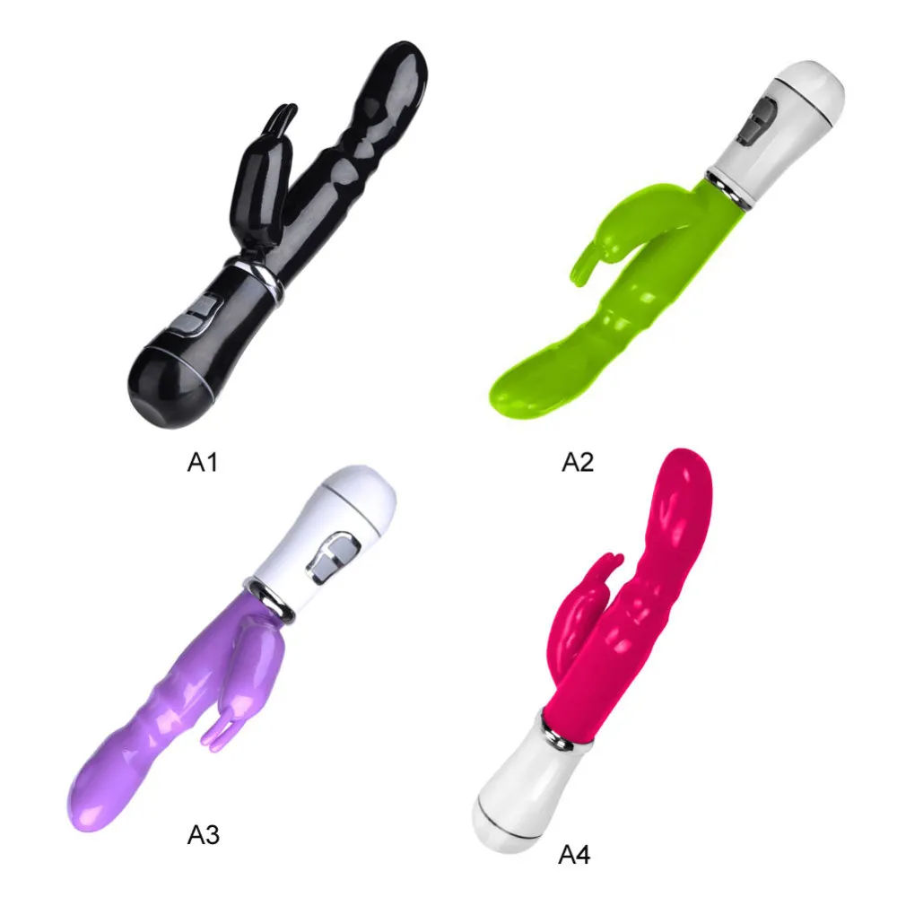 Фаллоимитатор точки G вибраторы для женщин двойная вибрация водонепроницаемый