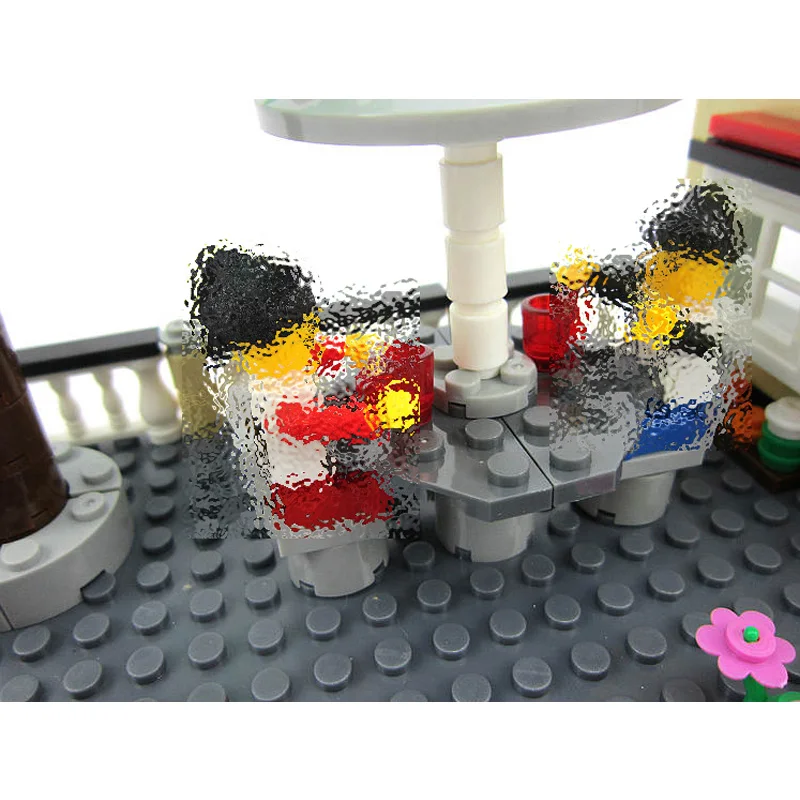 816 шт Wange 34053 супер большая вилла развивающий строительный блок игрушки Структура