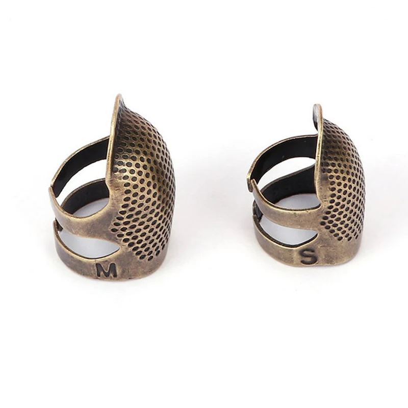 Рукоделие металлический латунный наперсток для шитья Ретро ручной работы