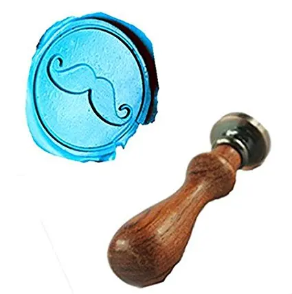 Винтажный Забавный усов на заказ с изображением логотипа свадебные приглашения