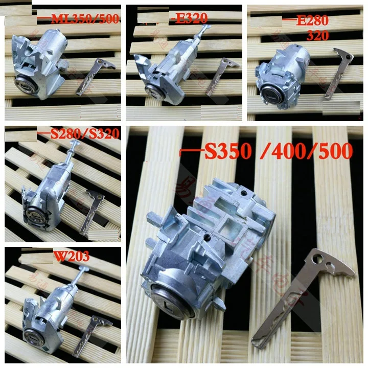 Сменный дверной замок для Mercedes Benz серия Замок зажигания S350 E280 E320 ML350 S280 W230 Левый