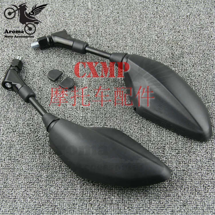 

professional accessories black 10MM 8MM moto side mirror for yamaha MT-01 MT-03 MT-09 MT07 FZ09 motorcycle rearview mirror