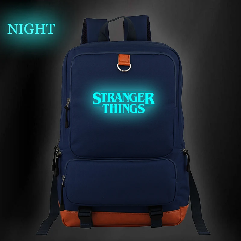 Школьные сумки для девочек подростков Mochila Stranger Things Bolso 19Nxl Plecak Sac A Dos светится в
