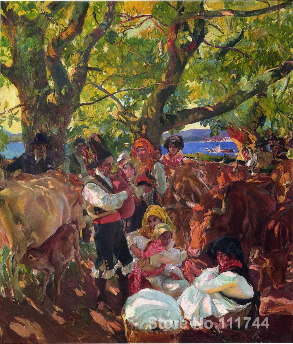 Продажа художественных онлайн Галисия паломническое паломство от Joaquin Sorolla y Bastida
