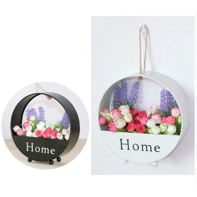 Подвесные полки Декор для гостиной железные стеллажи хранения Милая настенная