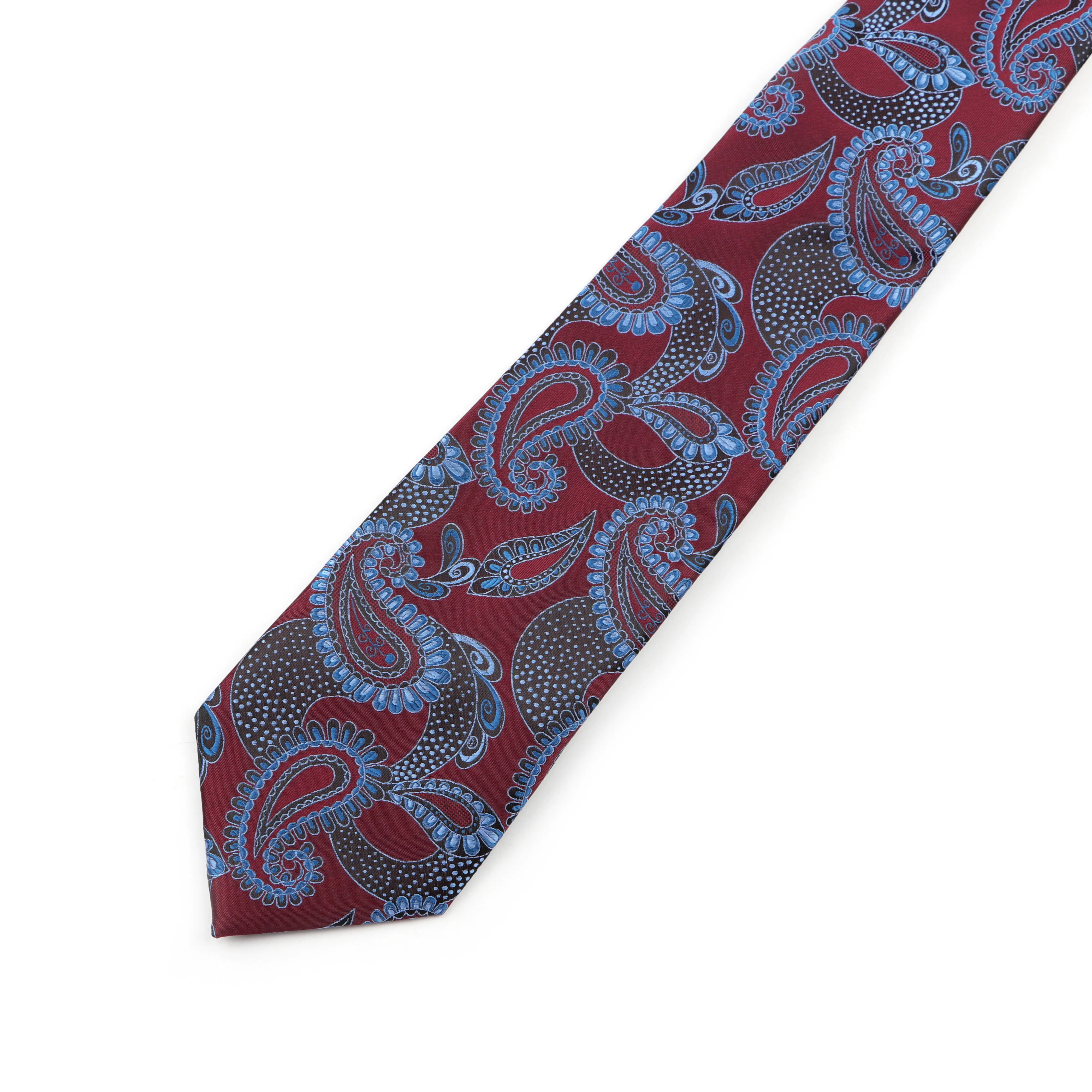 Дизайнерские роскошные галстуки с узором пейсли, классические галстуки из полиэстера 8 см, Классические деловые повседневные Галстуки