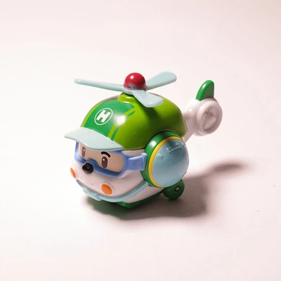 4 25 стилей Robocar Poli Корея аниме мультфильм Металл фигурка Модель автомобиля игрушки Робот ПОЛИ РОЙ Хэйли для детей лучший подарок - Цвет: 4
