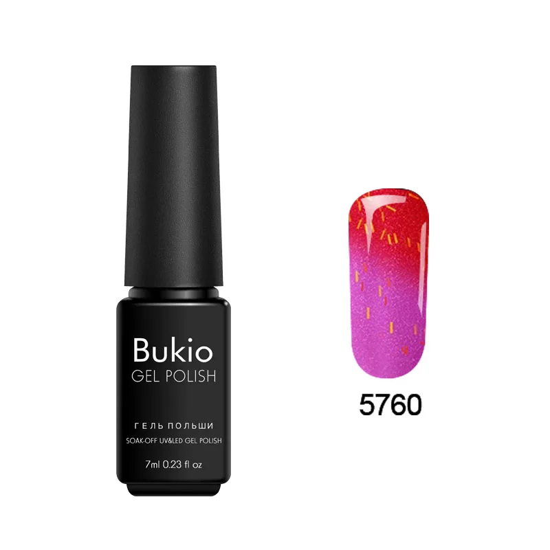 Bukio New Nail Polish Temperature Change Gel Paint for Nails Art Need Uv Led Lamp Hybrid Varnish Manicure Set Chameleon | Красота и