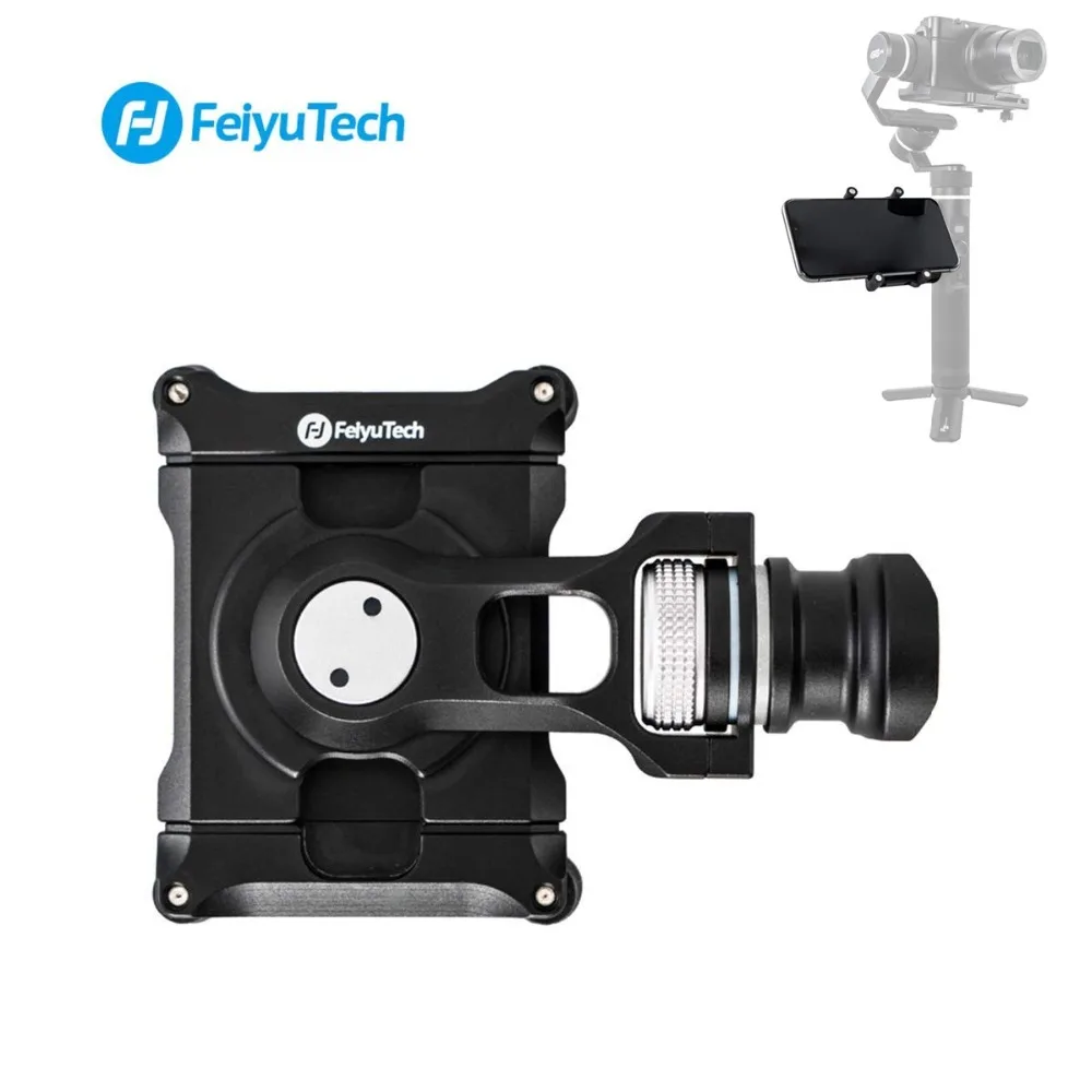 Держатель крепления Feiyu для SPG2 G6 Plus G5 Gimbal Clamp Holder Bracket for iPhone X XS 7plus 8|Аксессуары