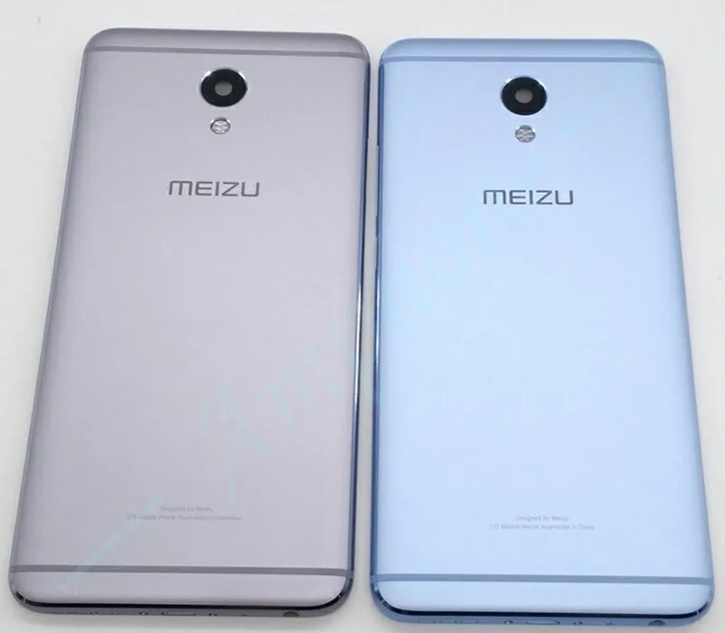 

Новинка запасные части для MEIZU M5 Note задняя крышка батарейного отсека Корпус + объектив камеры + боковые кнопки Замена Бесплатная доставка