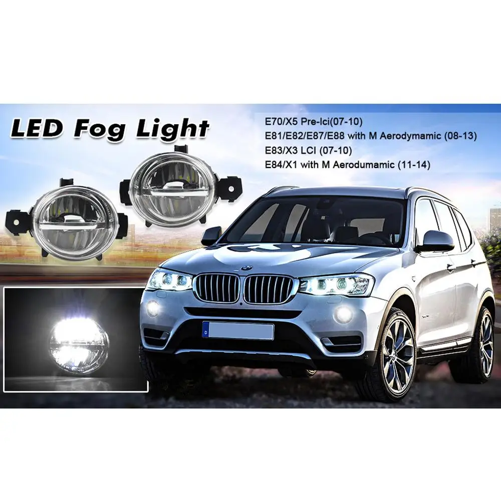 Светодиодный ные Противотуманные фары для BMW E70 E81 E82 E83 E84 E87 E88|Сигнальная лампа| |