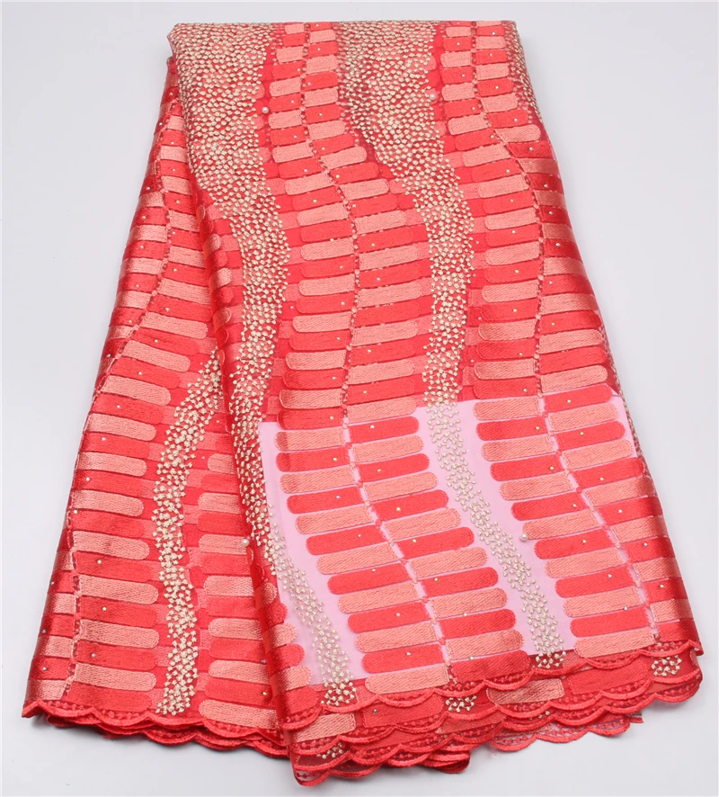 Mr. P Африканского Прекрасный Дизайн Моды С Камнями Французский Чистая кружева