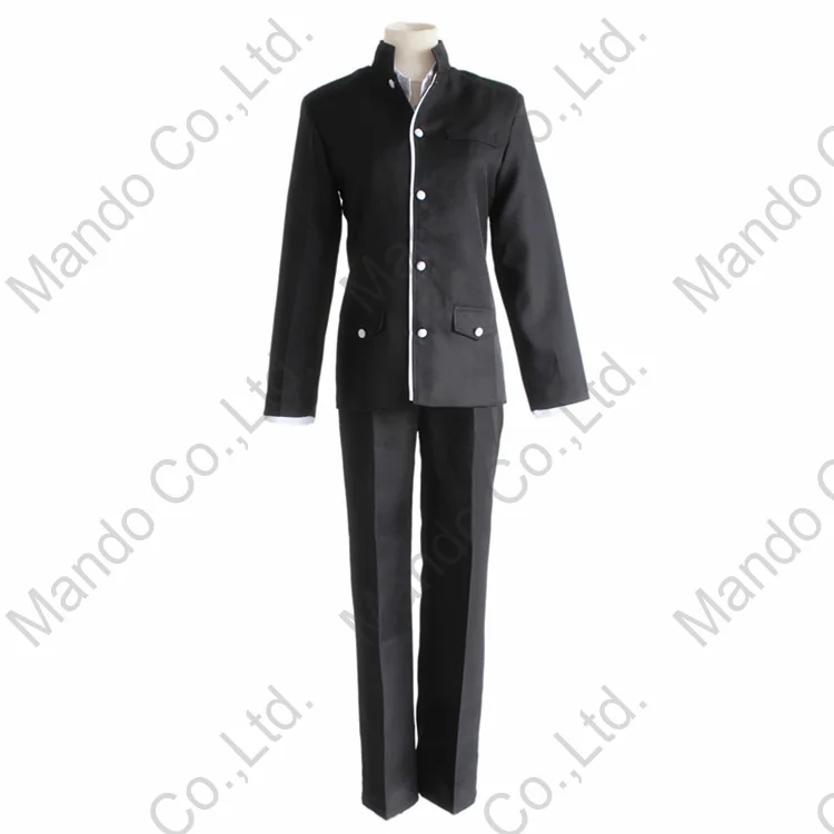 Комплект из 2 предметов для косплея черная японская школьная форма костюм