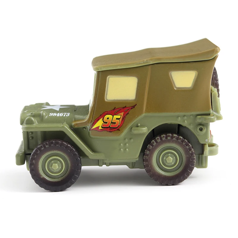 Автомобили 3 Disney Pixar Cars 1st Movie original Sarge Metal Diecast Toy Car 1:55 Lightning McQueen подарок на день