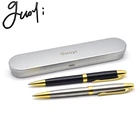 Шариковая ручка Guoyi Q318 424 G2, роскошная металлическая ручка для подписи с логотипом на заказ