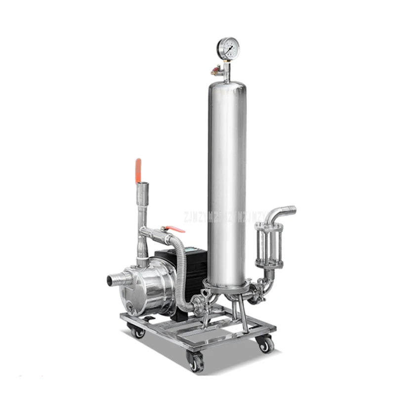 

Single Pot Type Stainless Steel Liquor Filter Automatic Liquor Aging Machine Fruit Beer Wine Catalyzing Aging Filter Equipment