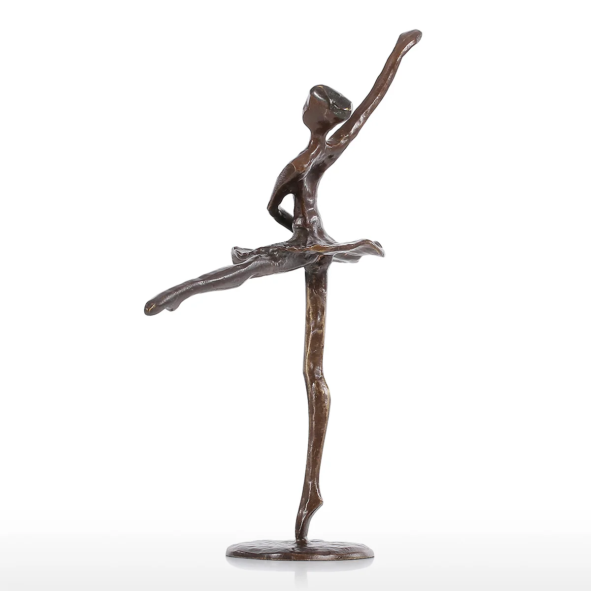 Tooarts мини статуэтки балета Бронзовая статуя искусственный домашний Декор