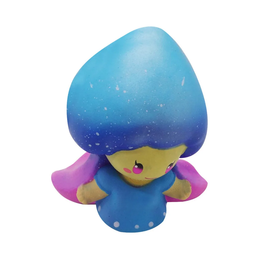 Милые мягкие игрушки для снятия стресса подарок со сказочным цветком Kawaii jumbo