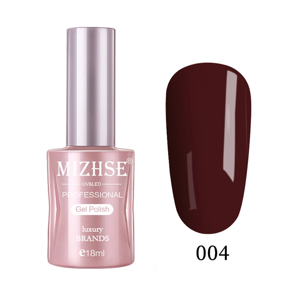 MIZHSE матовое верхнее покрытие УФ-гель для ногтей Matt Top Vernis не протирать УФ-гель лак основа лак Shilak Nail Art Длительное Действие 18 мл - Цвет: JH004
