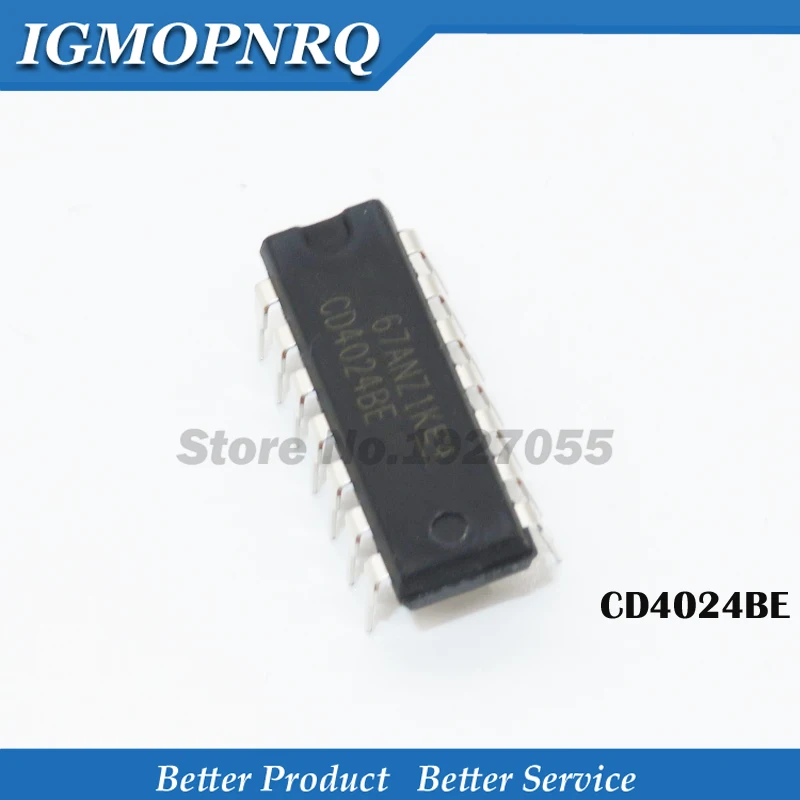 10 шт. CD4024BE DIP14 CD4024 DIP 4024BE DIP-14 4024 Новинка | Электронные компоненты и принадлежности