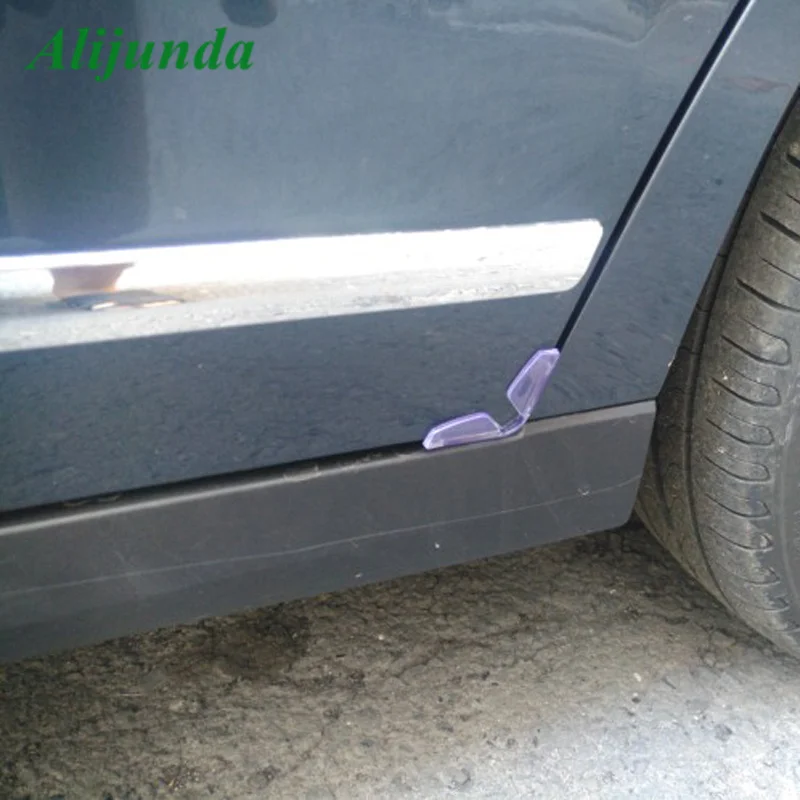 Наклейки на углы дверей автомобиля 4 шт./компл. для Hyundai ix35 iX45 iX25 i20 i30 Sonata Verna Solaris