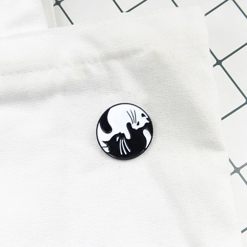 Эмалированные булавки кнопка для пальто воротника булавка значки ювелирные