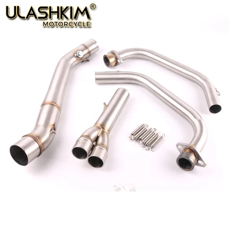 MT-03 MT03 R25 R30 R3 мотоцикл выхлопной полная система средней свяжитесь с трубы слипоны для YAMAHA MT03 MT-03 R3 R25 R30